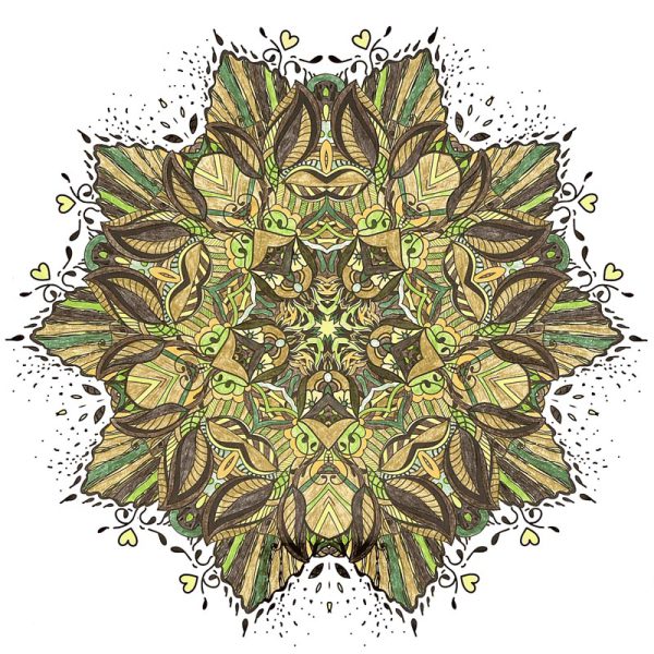Moso Store Mandala Element Aarde
