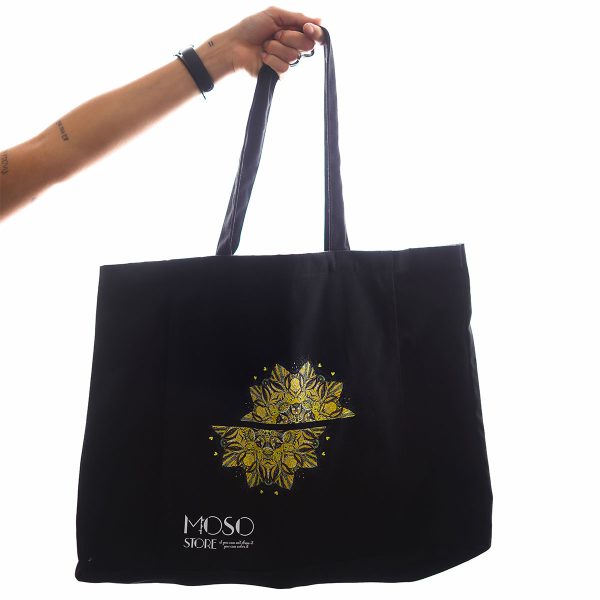 Moso Store Earth Mandala Bag Black