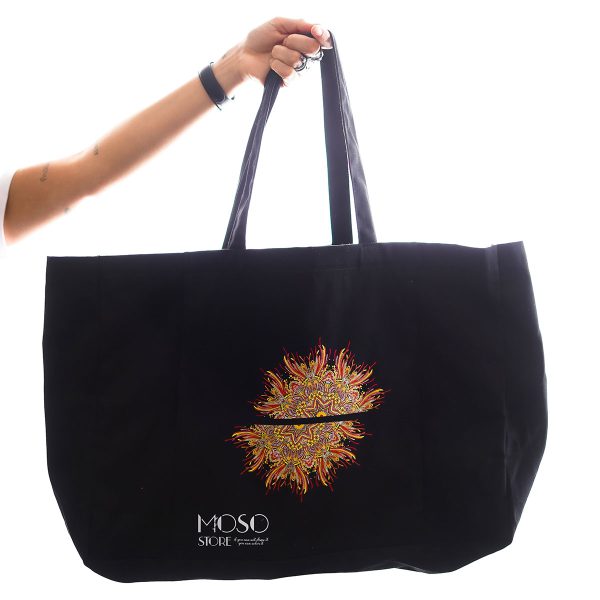 Moso Store Fire Mandala Bag Black